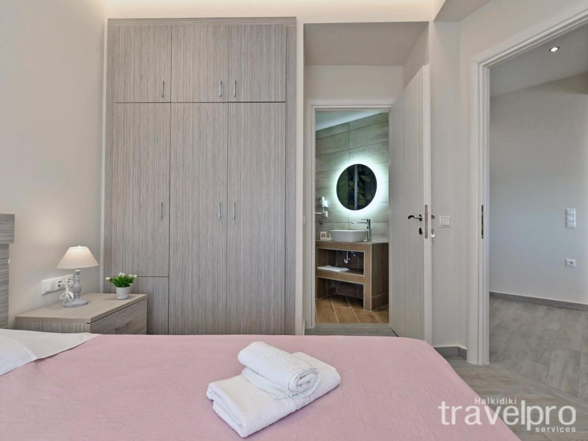 Sabbia Apartments Seafront By Rentalspro Services - Nea Moudania Halkidiki Ngoại thất bức ảnh