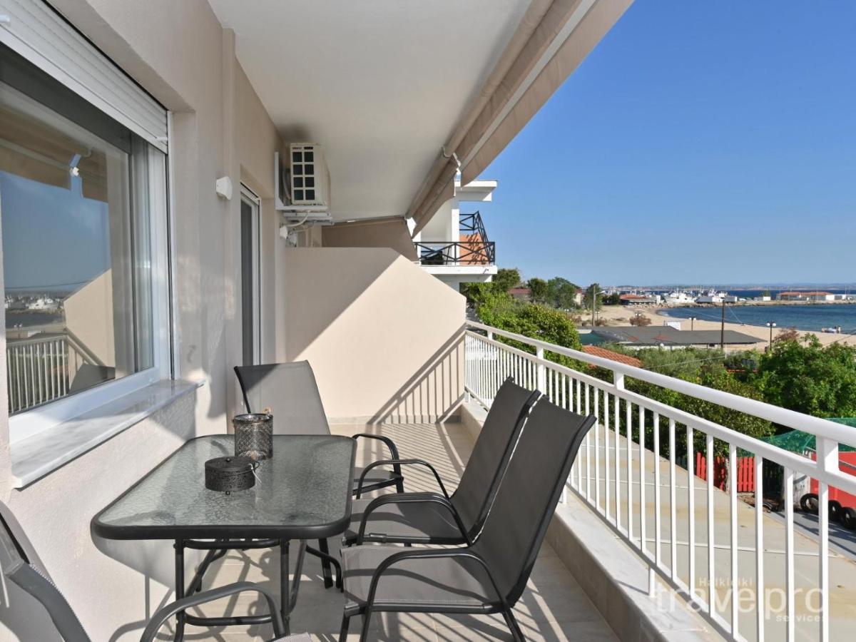 Sabbia Apartments Seafront By Rentalspro Services - Nea Moudania Halkidiki Ngoại thất bức ảnh