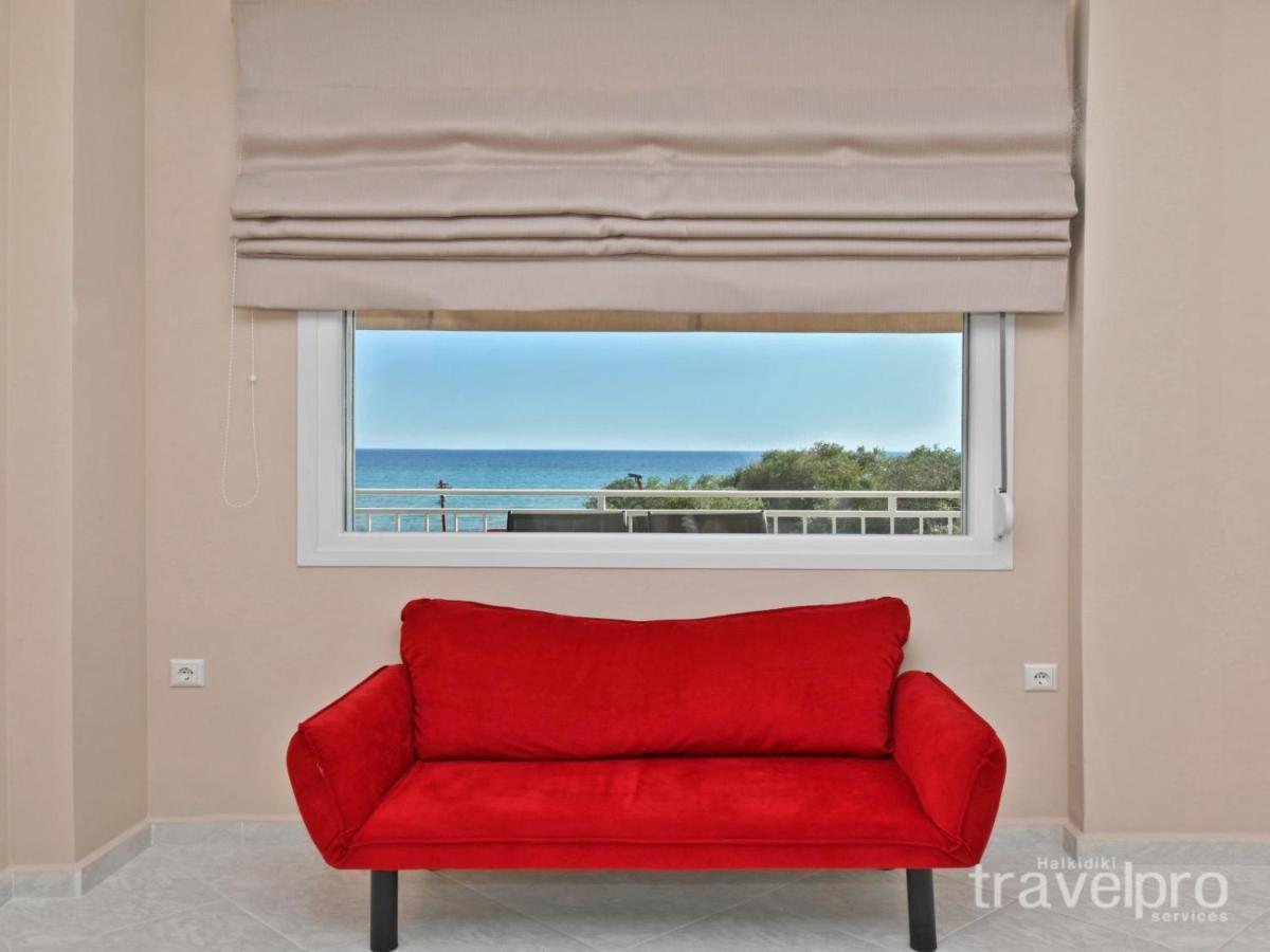 Sabbia Apartments Seafront By Rentalspro Services - Nea Moudania Halkidiki Ngoại thất bức ảnh