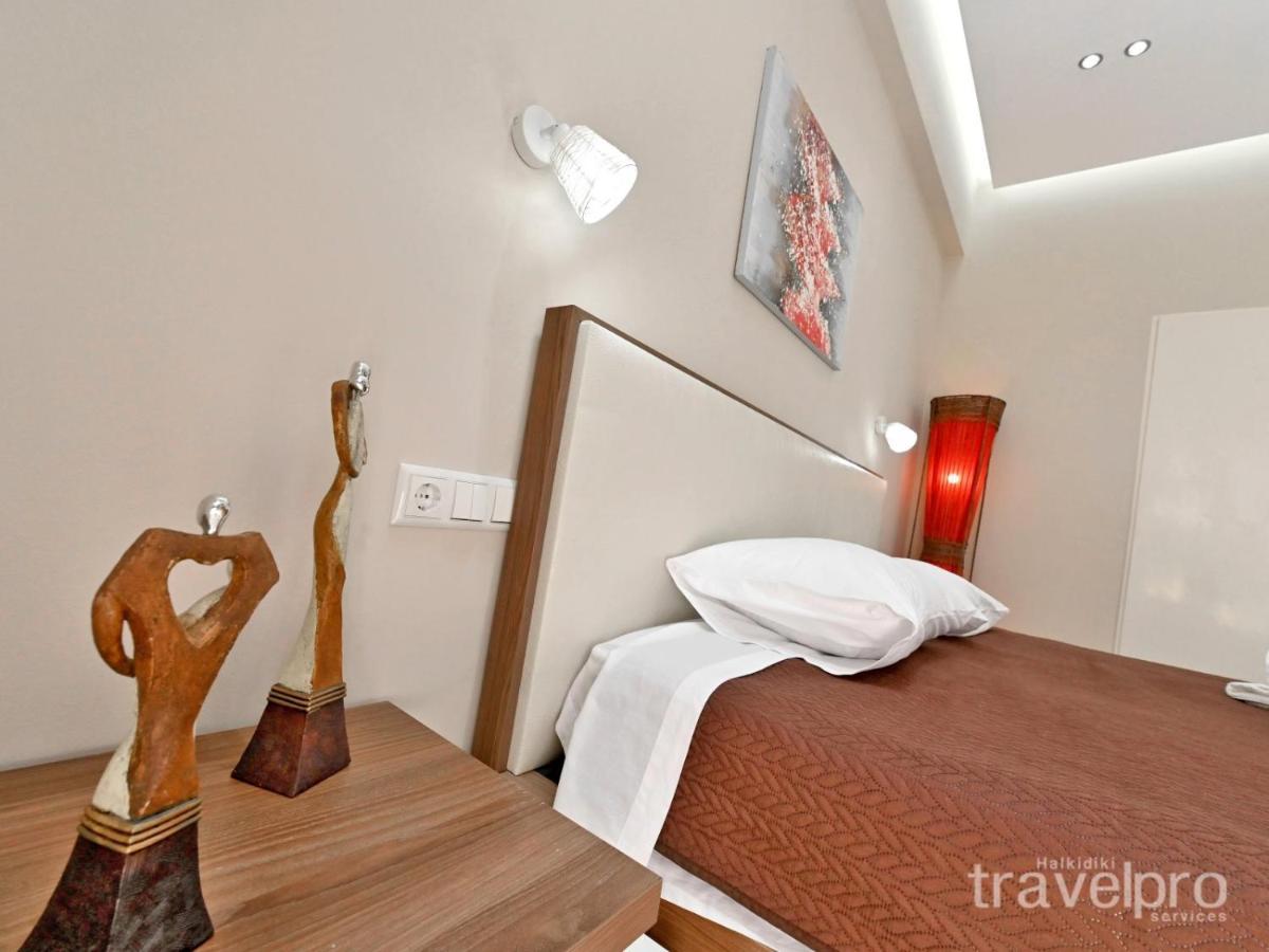 Sabbia Apartments Seafront By Rentalspro Services - Nea Moudania Halkidiki Ngoại thất bức ảnh