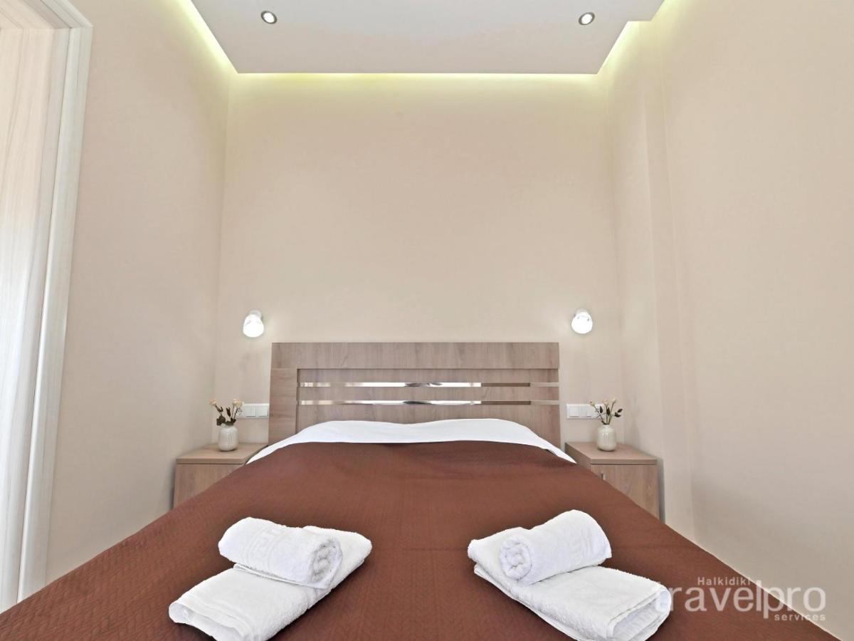 Sabbia Apartments Seafront By Rentalspro Services - Nea Moudania Halkidiki Ngoại thất bức ảnh