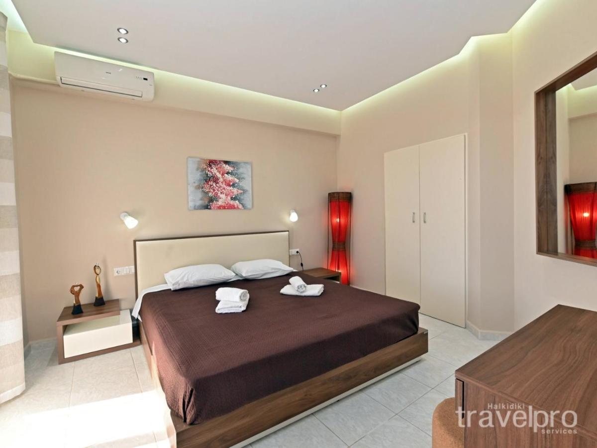 Sabbia Apartments Seafront By Rentalspro Services - Nea Moudania Halkidiki Ngoại thất bức ảnh
