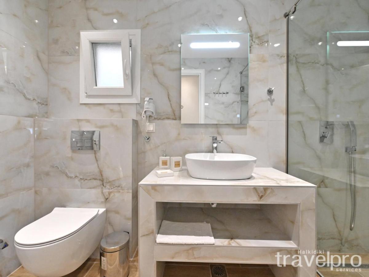 Sabbia Apartments Seafront By Rentalspro Services - Nea Moudania Halkidiki Ngoại thất bức ảnh