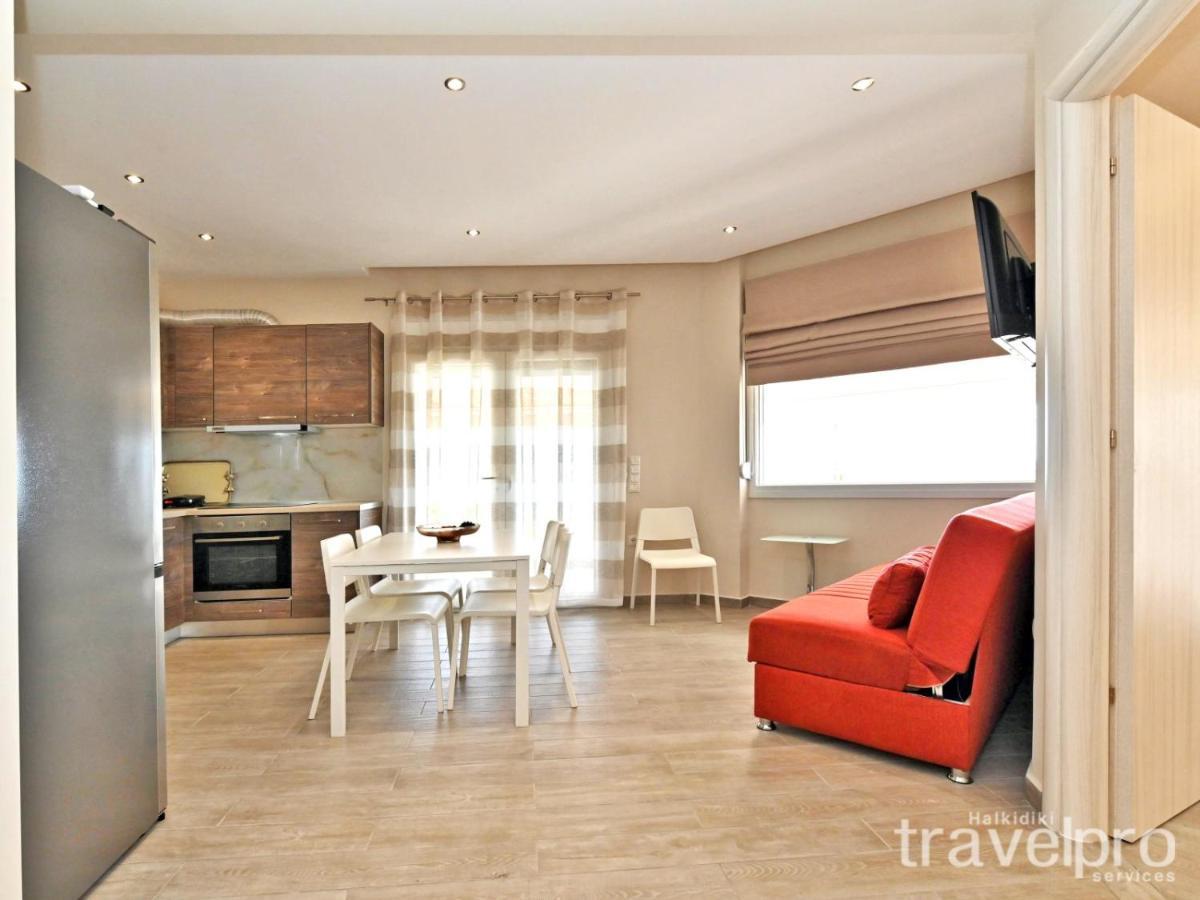 Sabbia Apartments Seafront By Rentalspro Services - Nea Moudania Halkidiki Ngoại thất bức ảnh