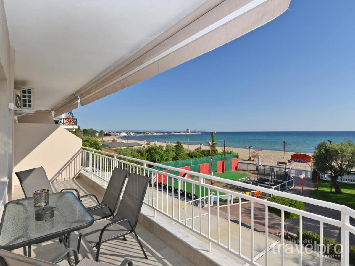Sabbia Apartments Seafront By Rentalspro Services - Nea Moudania Halkidiki Ngoại thất bức ảnh