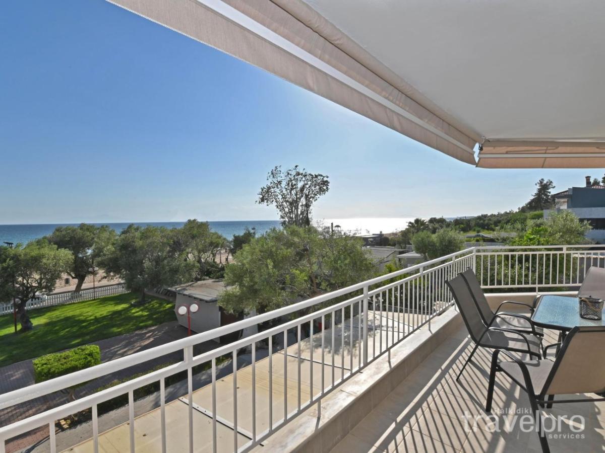 Sabbia Apartments Seafront By Rentalspro Services - Nea Moudania Halkidiki Ngoại thất bức ảnh