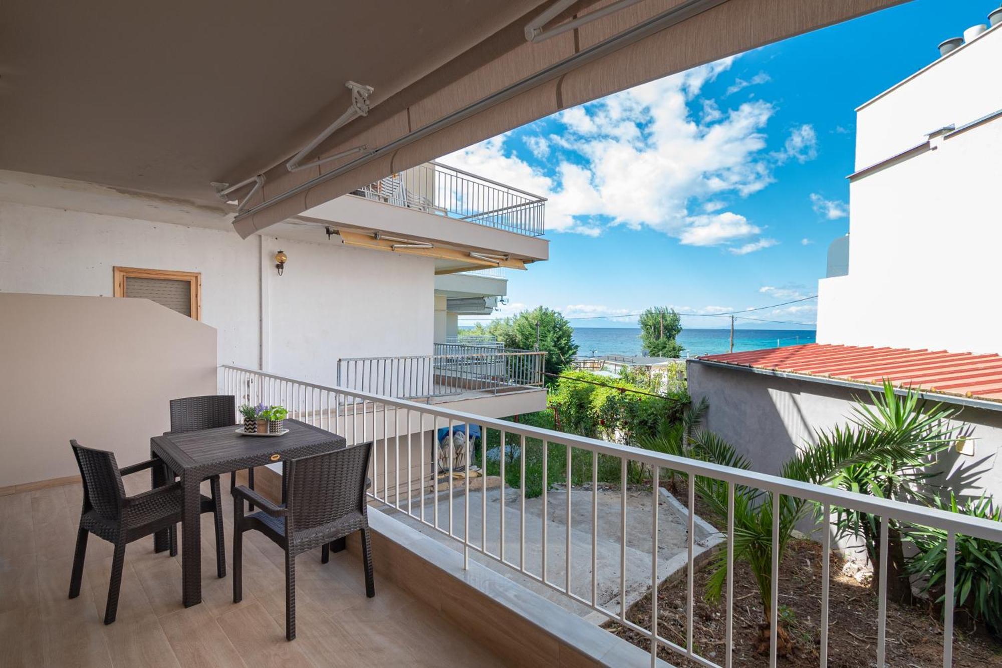 Sabbia Apartments Seafront By Rentalspro Services - Nea Moudania Halkidiki Ngoại thất bức ảnh